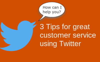 3 Tips for great customer service using Twitter