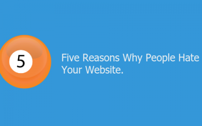 5 reasons why people hate your website